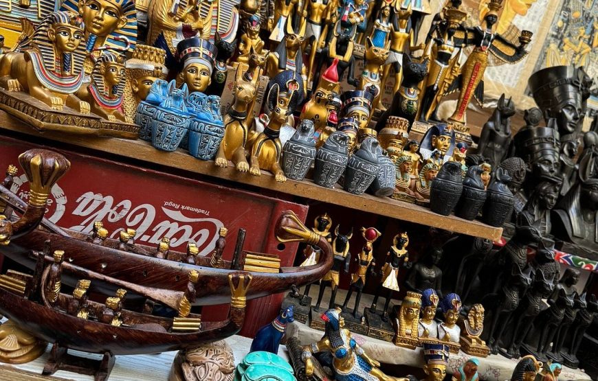 Transport to Khan El Khalil Bazaar and EL Moez Street 8 hours