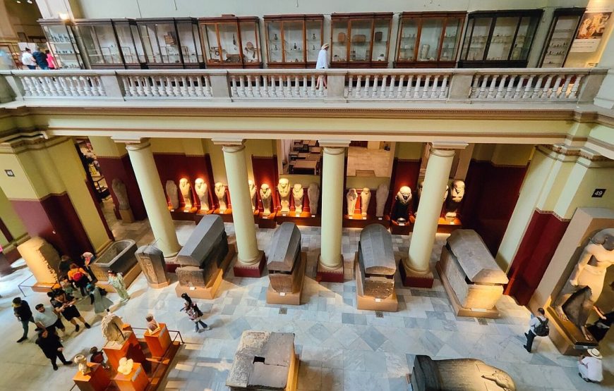 Transport to Egyptian Museum Half Day 8 hours