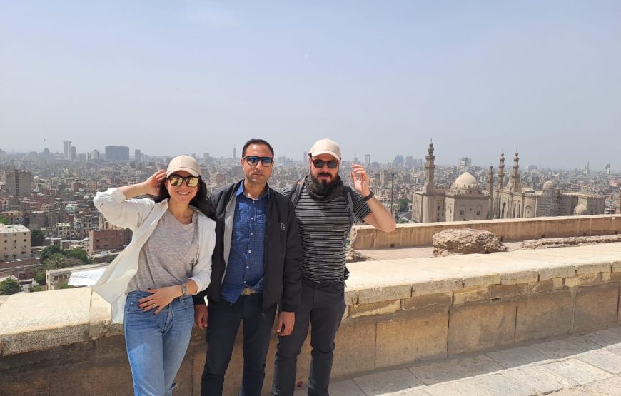 Citadel and old Cairo and National museum of Egyptian Civilization