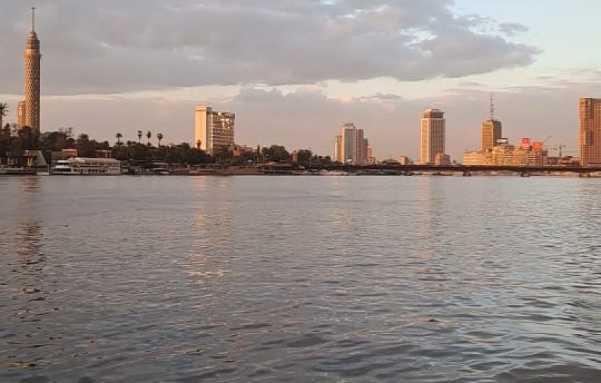 Egyptian museum and Cairo Tower and sailboat flucca day tour