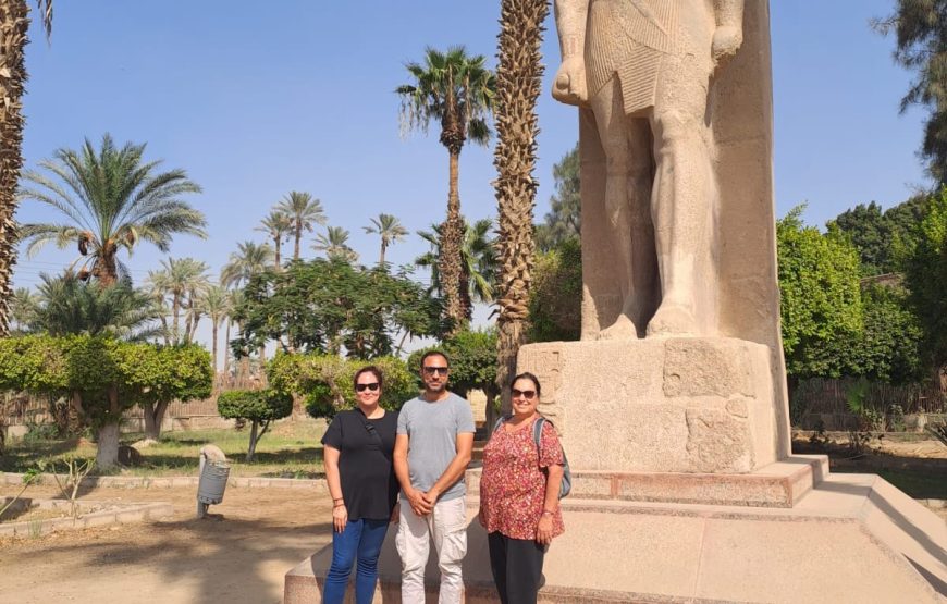 Half day Sakkara and Memphis (Car + Guide + Ticket + Lunch)