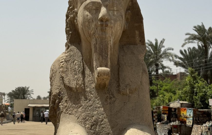 Sakkara Memphis Dahshour Day tour (Car + Guide)