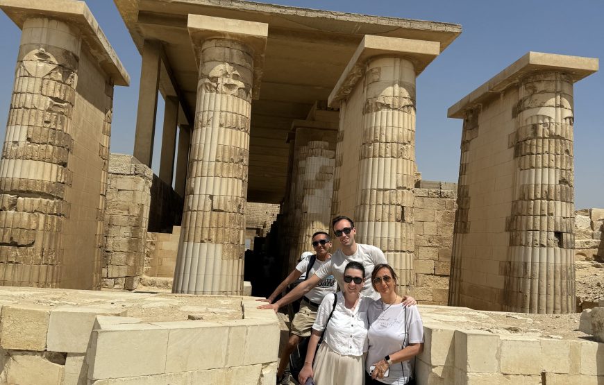 Half day Sakkara and Memphis (Car + Guide + Ticket + Lunch)