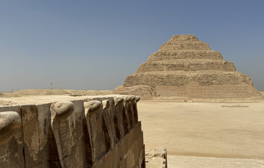 Half day Sakkara and Memphis (Car + Guide + Ticket + Lunch)