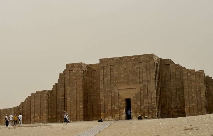 Giza Pyramids Sakkara Memphis Giza full day tour (Car + Guide)