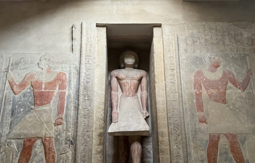 Half day Sakkara and Memphis (Car + Guide + Ticket + Lunch)