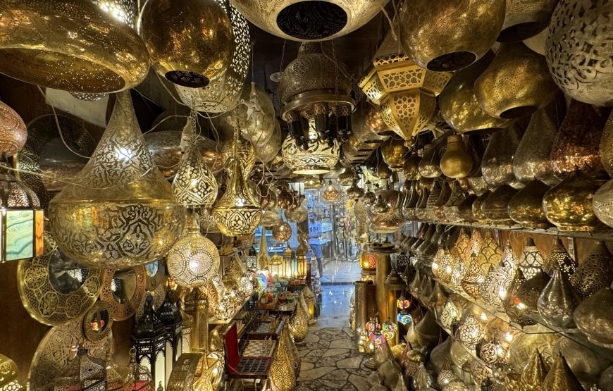 Egyptian museum and citadel and khan Bazaar day tour