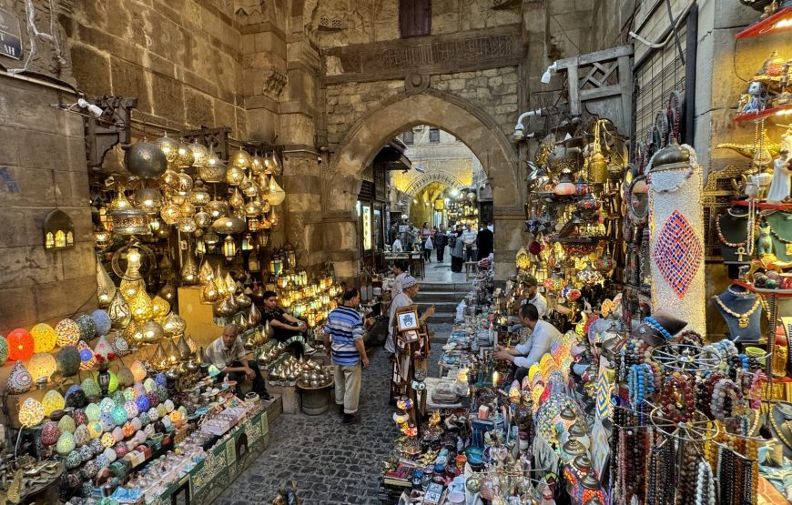 Egyptian museum and citadel and khan Bazaar day tour