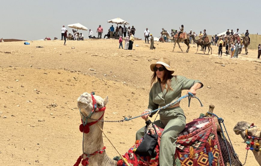 Giza Pyramids Sakkara Memphis Giza full day tour (Car + Guide)