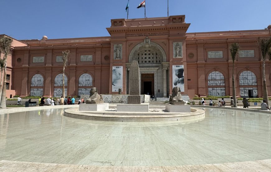 Egyptian museum and Cairo Tower and sailboat flucca day tour