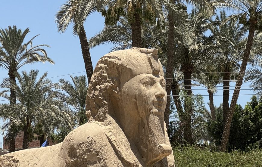 Giza Pyramids Sakkara Memphis Giza full day tour (Car + Guide)