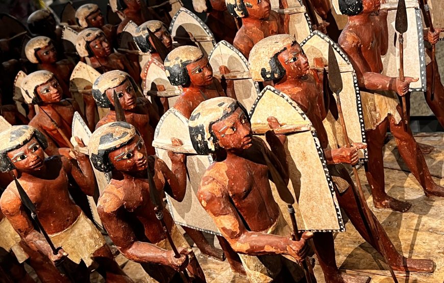 The Grand Egyptian Museum and Giza Pyramids (Car + Guide)