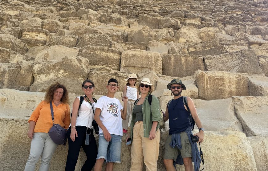 The Grand Egyptian Museum and Giza Pyramids (Car + Guide)