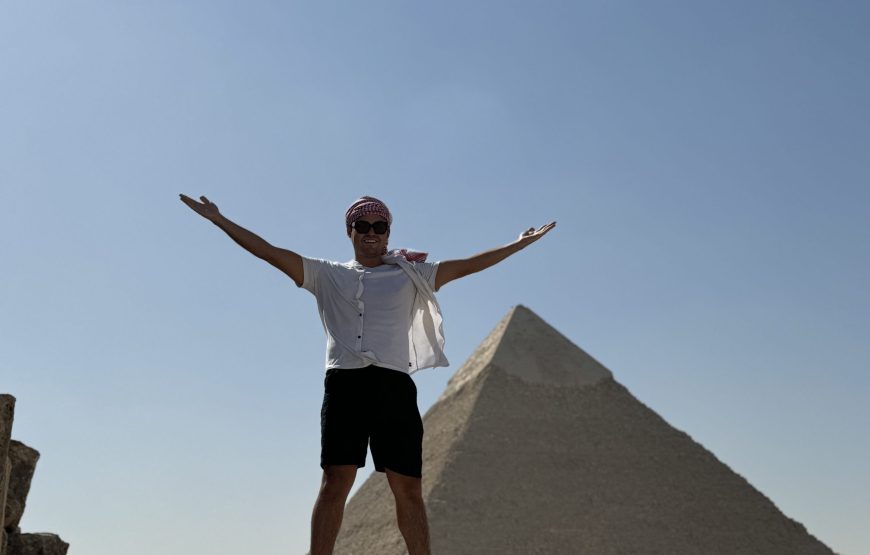 The Grand Egyptian Museum and Giza Pyramids (Car + Guide)