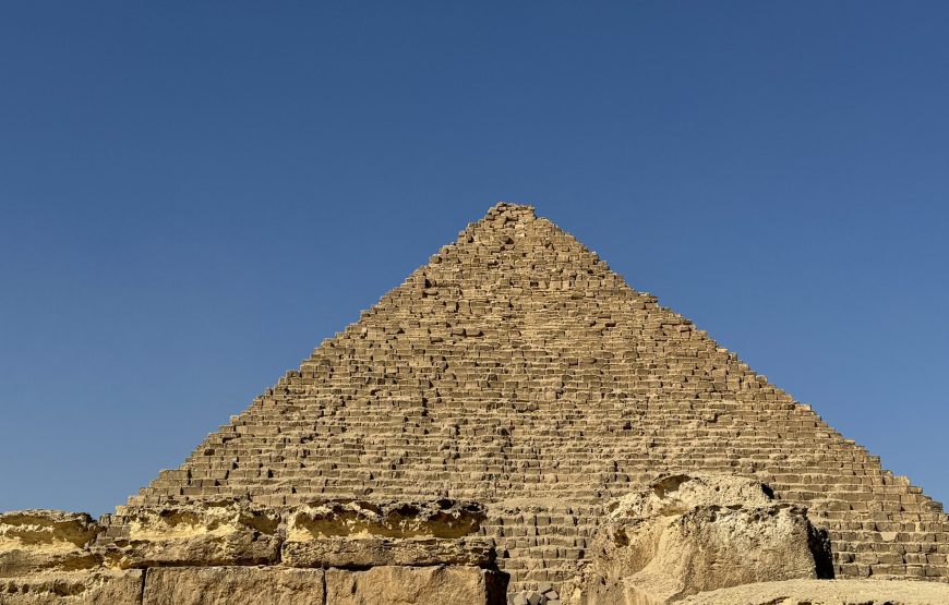 The Grand Egyptian Museum and Giza Pyramids (Car + Guide)