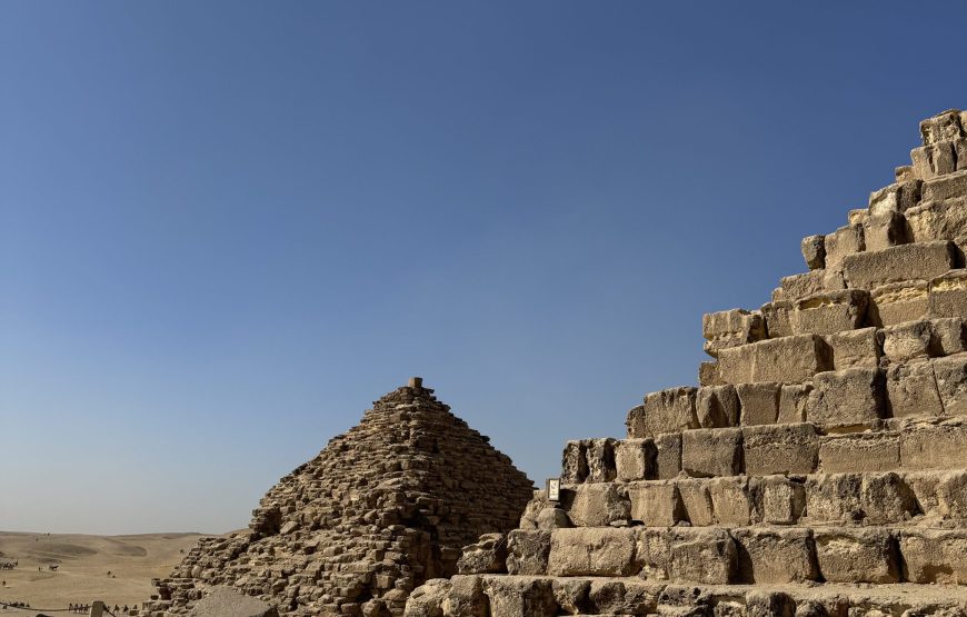 The Grand Egyptian Museum and Giza Pyramids (Car + Guide)