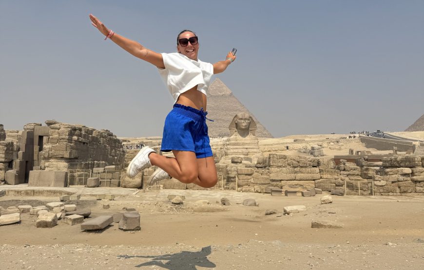 Giza Pyramids Sakkara Memphis Giza full day tour (Car + Guide)