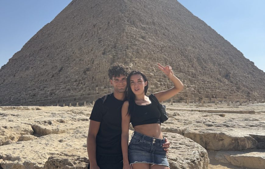 Giza Pyramids Sakkara Memphis Giza full day tour (Car + Guide)