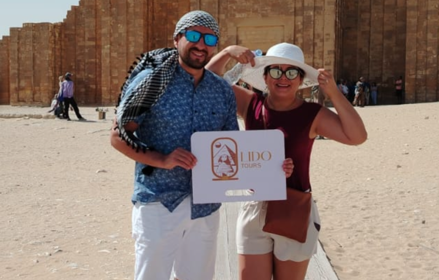 Sakkara Memphis Dahshour Day tour (Car + Guide)