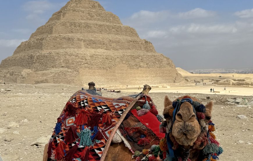 Sakkara Memphis Dahshour Day tour (Car + Guide)