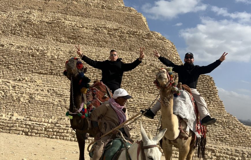 Sakkara Memphis Dahshour Day tour (Car + Guide)