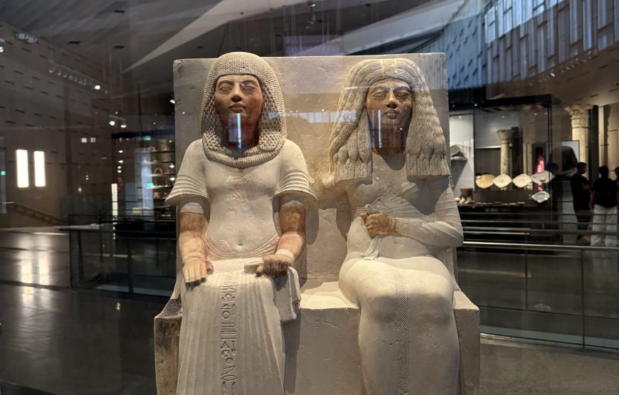 Grand Egyptian Museum Half-Day Experience (Car + Guide)