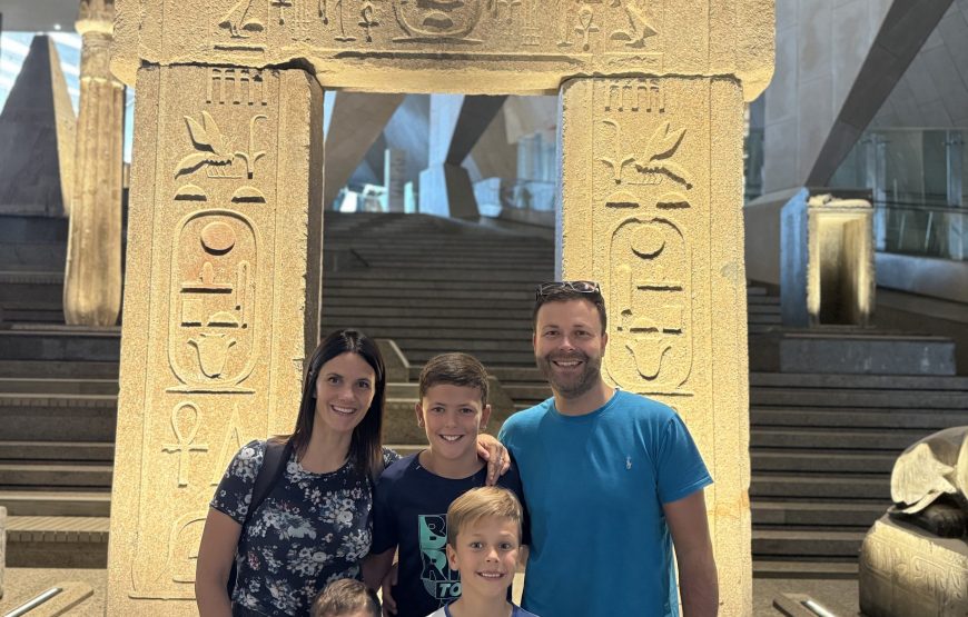 Grand Egyptian Museum Half-Day Experience (Car + Guide)