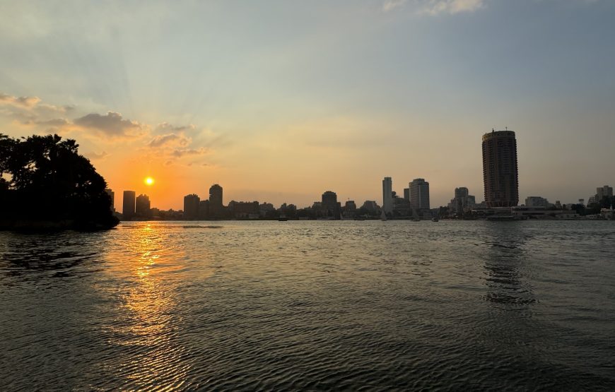 Egyptian museum and Cairo Tower and sailboat flucca day tour