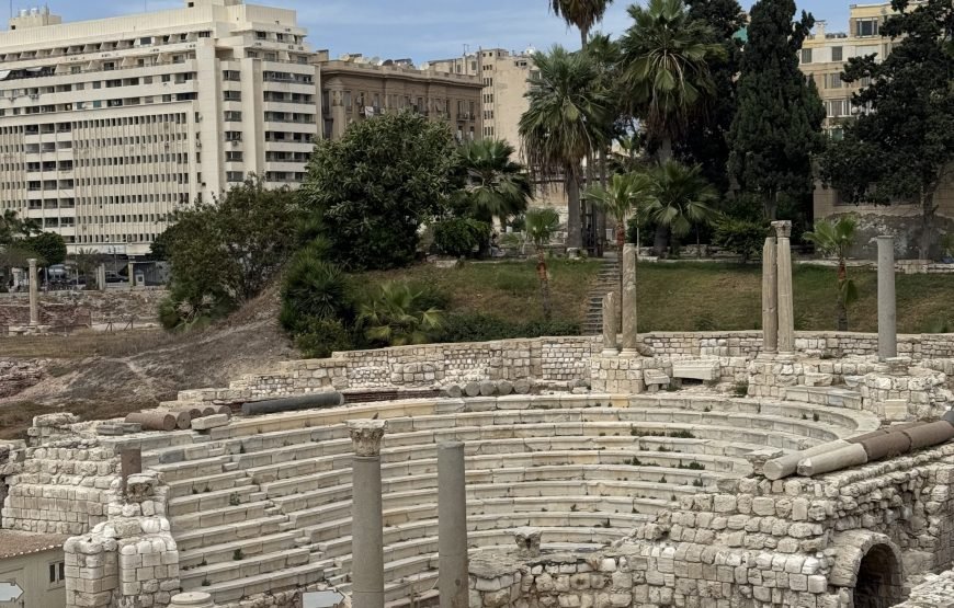 Alexandria Day Tour (Car + Guide + lunch)