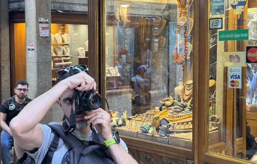 Khan El Khalil Bazaar and EL Moez Street Half Day (Car + Guide)