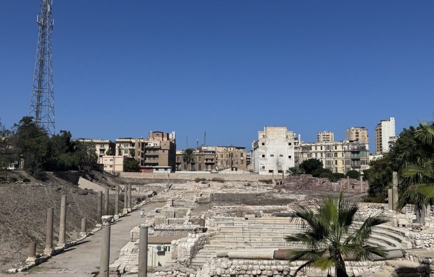 Alexandria Day Tour (Car + Guide + lunch)