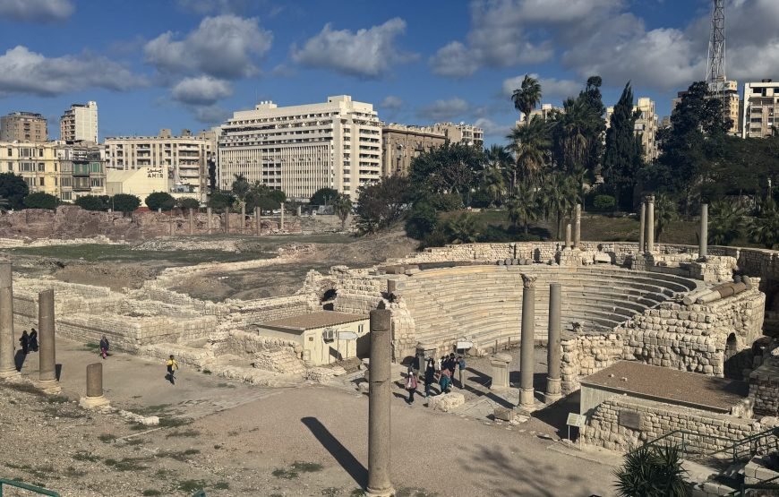 Alexandria Day Tour (Car + Guide + lunch)
