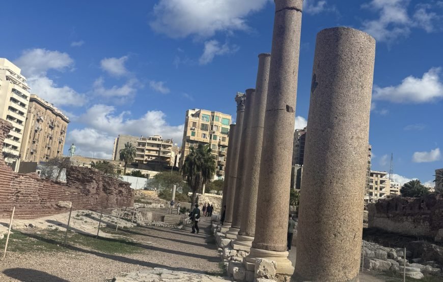 Alexandria Day Tour (Car + Guide + lunch)