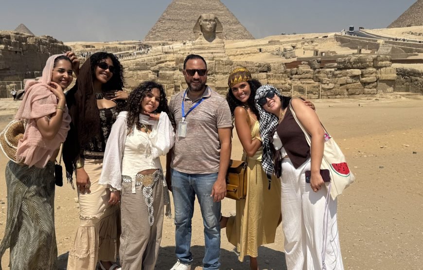 GIZA PYRAMIDS MEMPHIS SAKKARA DAHSHOUR PYRAMIDS DAY TOUR (Car + Guide + lunch)