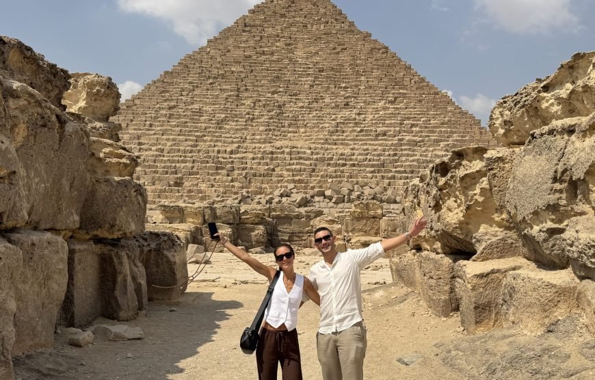 GIZA PYRAMIDS MEMPHIS SAKKARA DAHSHOUR PYRAMIDS DAY TOUR (Car + Guide + lunch)
