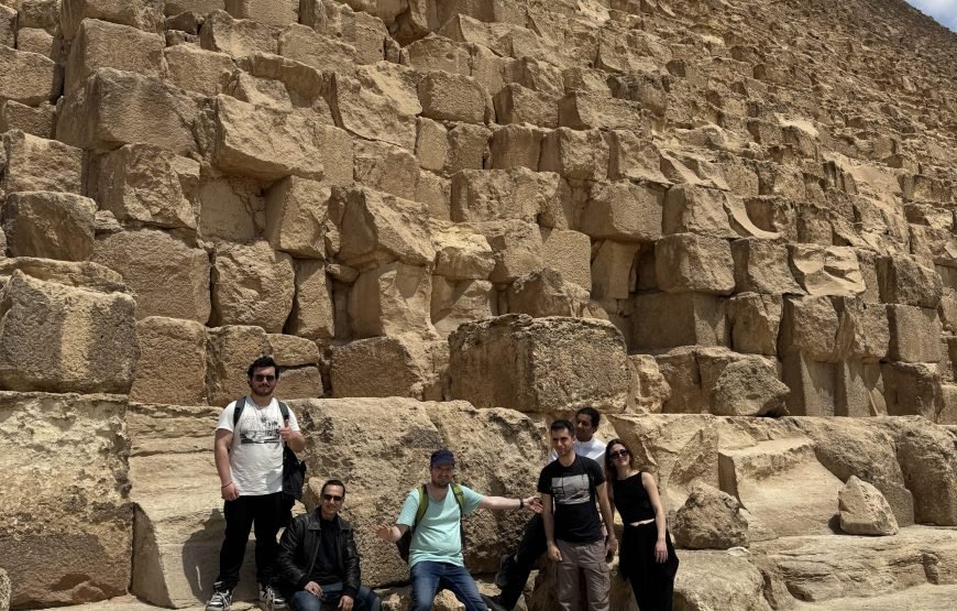 GIZA PYRAMIDS MEMPHIS SAKKARA DAHSHOUR PYRAMIDS DAY TOUR (Car + Guide + lunch)