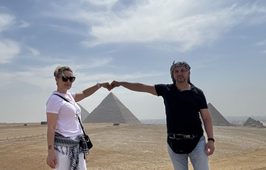 GIZA PYRAMIDS MEMPHIS SAKKARA DAHSHOUR PYRAMIDS DAY TOUR (Car + Guide + lunch)
