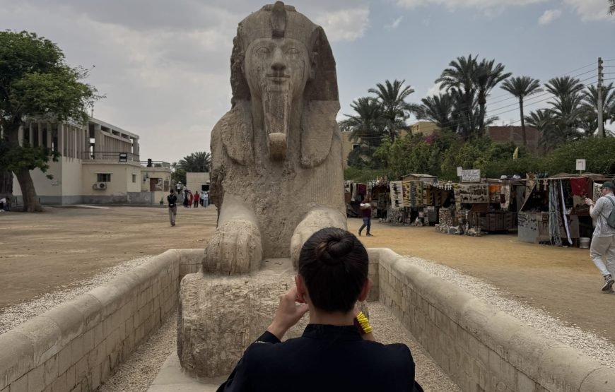 GIZA PYRAMIDS MEMPHIS SAKKARA DAHSHOUR PYRAMIDS DAY TOUR (Car + Guide + lunch)