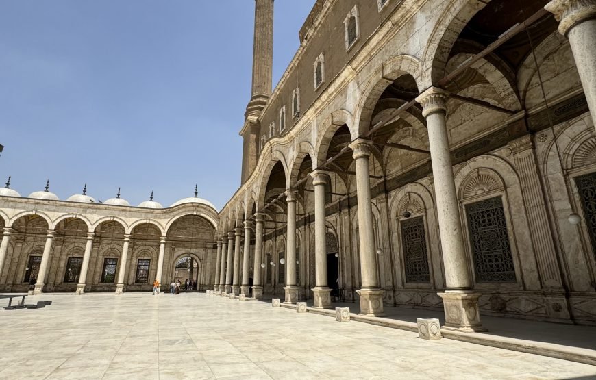 Citadel and old Cairo and National museum of Egyptian Civilization (Car + Guide + Ticket)