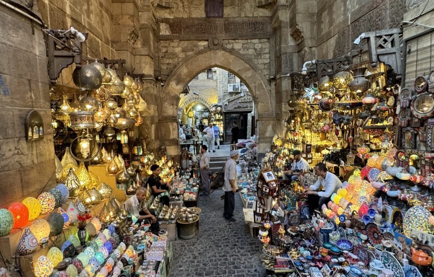 Citadel, NMEC, Coptic Cairo & Khan El Khalili Full-Day Tour (Car + Guide +Lunch + Ticket) ⭐
