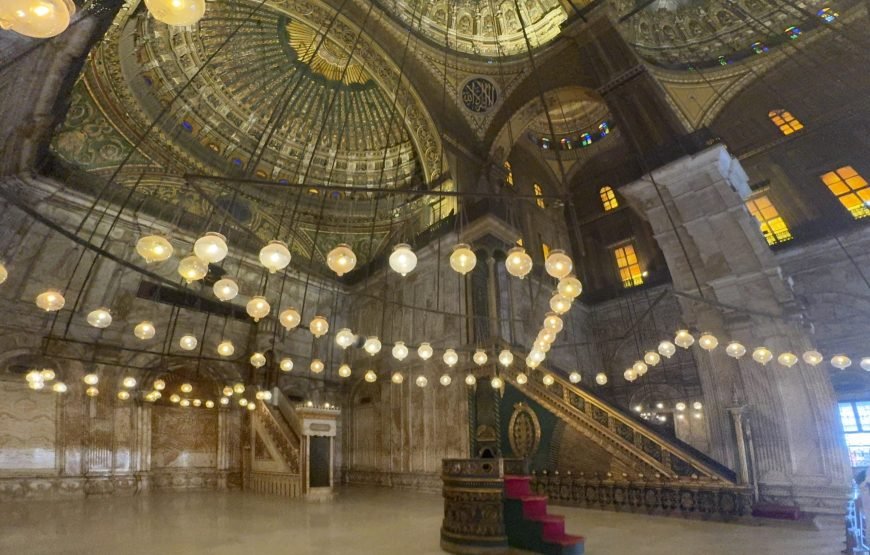 Citadel and old Cairo and National museum of Egyptian Civilization  (Car + Guide)