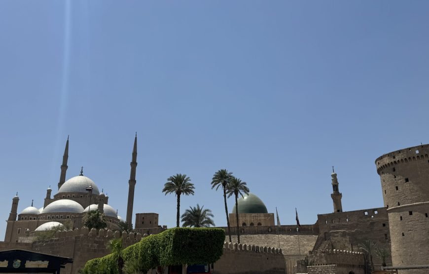 Citadel and old Cairo and National museum of Egyptian Civilization (Car + Guide + Ticket)