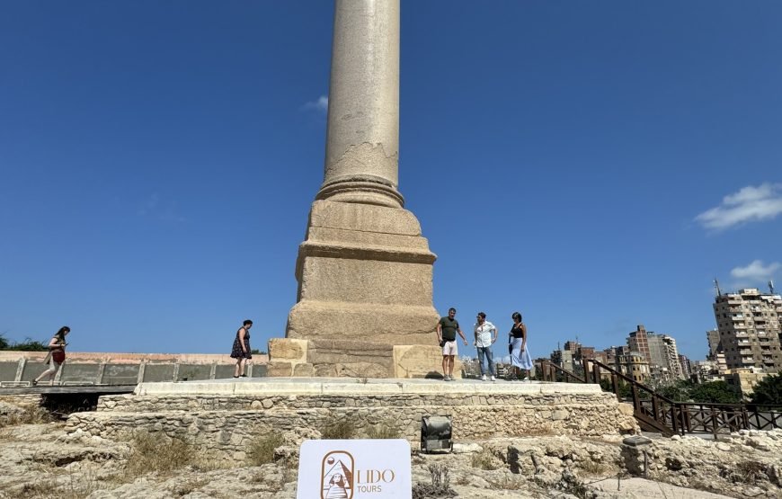 Alexandria Day Tour (Car + Guide + Ticket)