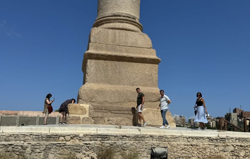 Alexandria Day Tour (Car + Guide)