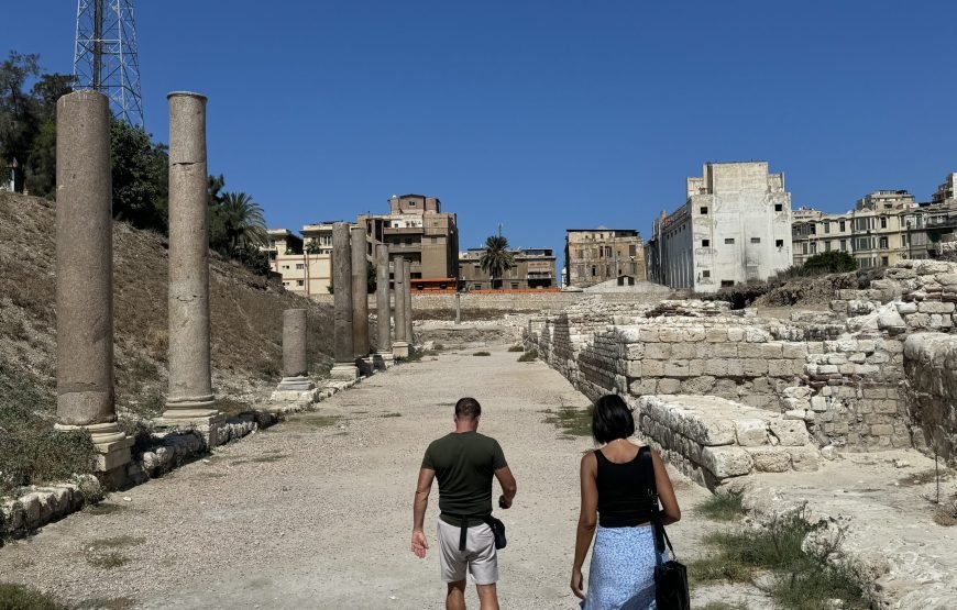 Alexandria Day Tour (Car + Guide + Ticket + Lunch)
