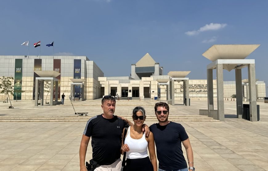 Citadel and old Cairo and National museum of Egyptian Civilization (Car + Guide + Ticket)